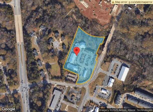  8851 Macon Hwy, Athens, GA Parcel Map