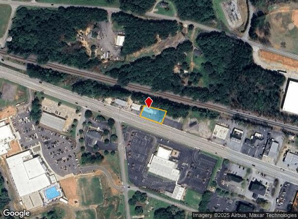  1617 E Main St, Easley, SC Parcel Map