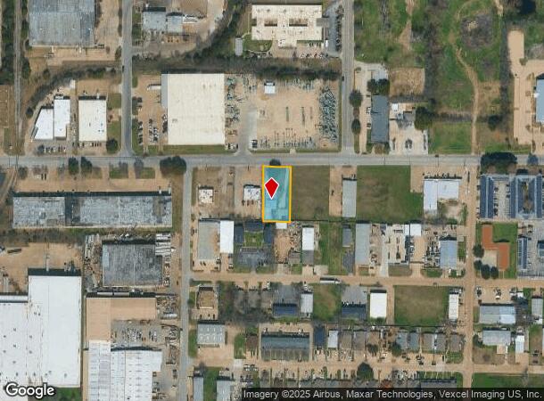 2457 Dalworth St, Grand Prairie, TX Parcel Map