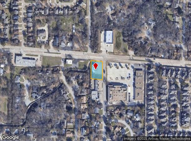  5000 W Arkansas Ln, Arlington, TX Parcel Map