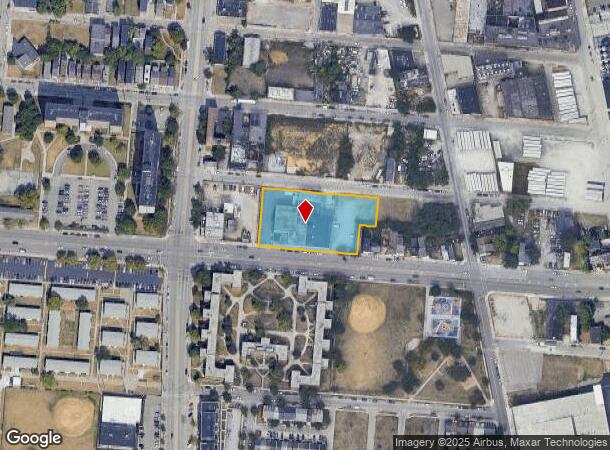  553 W Liberty St, Cincinnati, OH Parcel Map