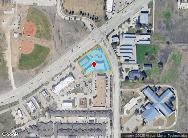  500 W Eldorado Pkwy, Little Elm, TX Parcel Map