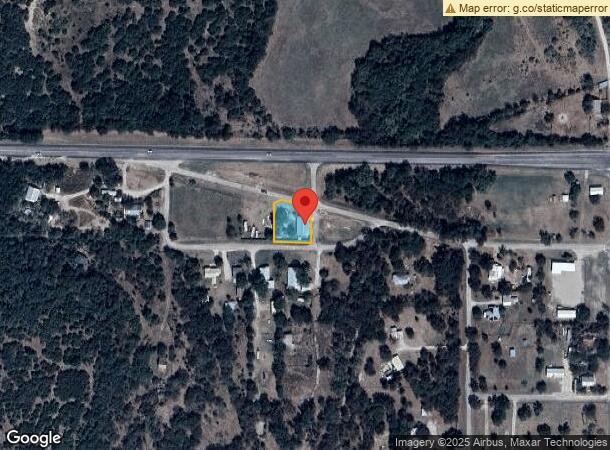 1010 Oak St, Palo Pinto, TX Parcel Map