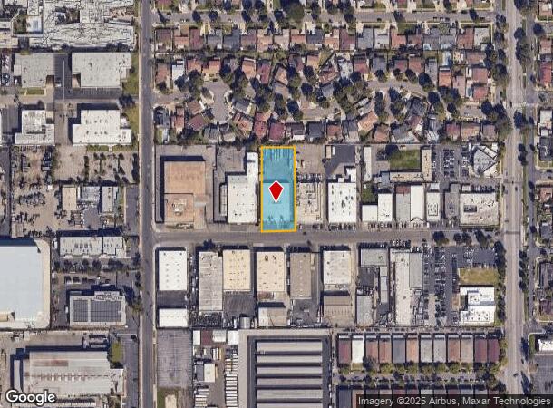  3265 E 59Th St, Long Beach, CA Parcel Map