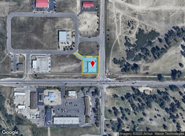 795 Crossroads Cir, Elizabeth, CO Parcel Map