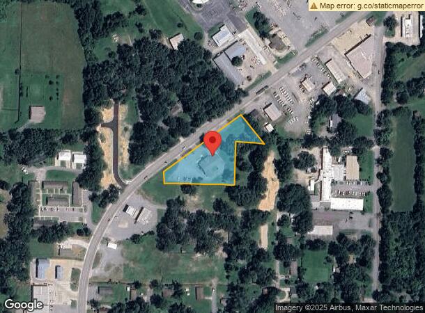  1109 N Center St, Lonoke, AR Parcel Map