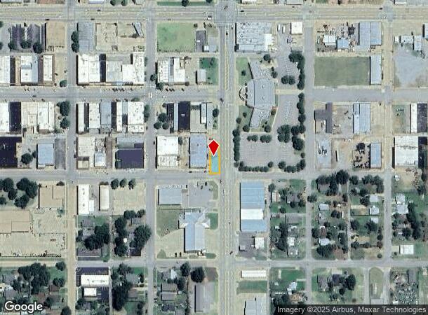  104 S 4Th St, Clinton, OK Parcel Map