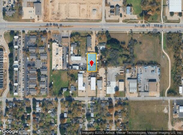  7166 Baker Blvd, Richland Hills, TX Parcel Map
