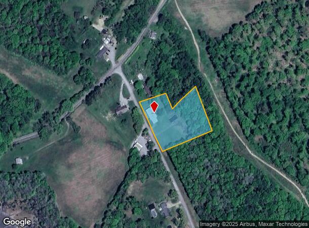 284 Peach Hill Rd, Cowansville, PA Parcel Map