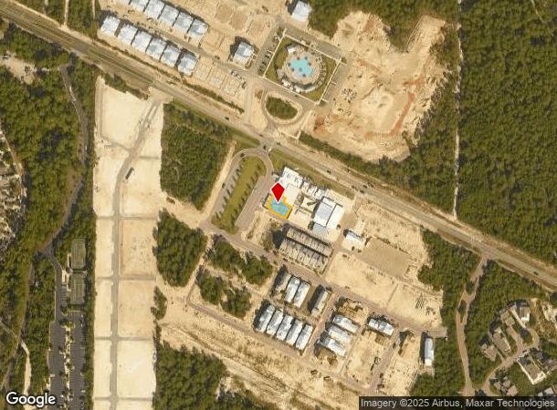  40 Hub Ln, Inlet Beach, FL Parcel Map