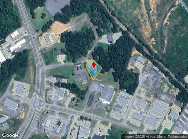  127 Executive Pky, Milledgeville, GA Parcel Map