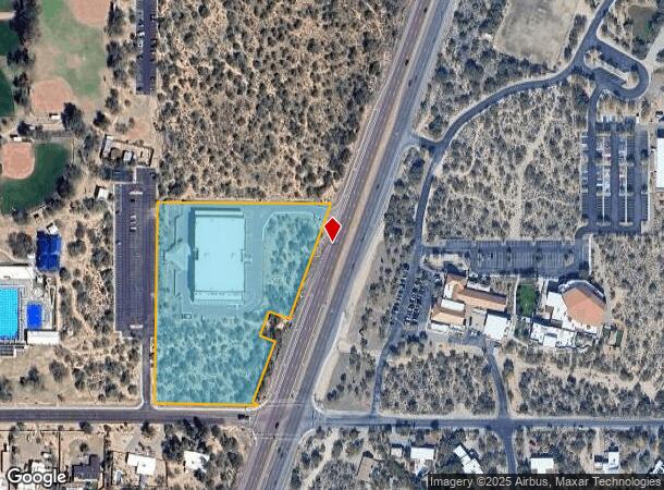  9255 N Oracle Rd, Tucson, AZ Parcel Map