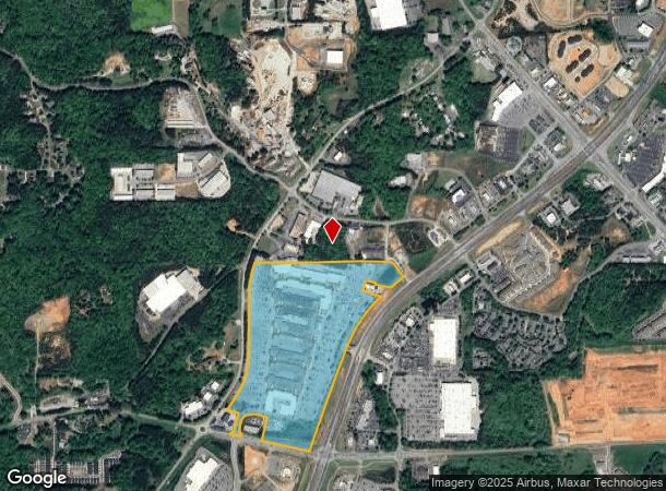  800 Highway 400 S, Dawsonville, GA Parcel Map