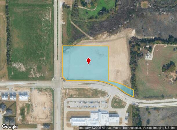  Hawkins Run Rd, Midlothian, TX Parcel Map