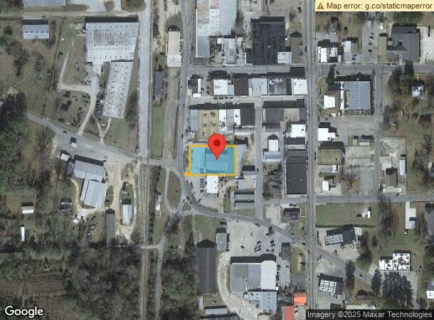  105 S Railroad Ave, Quitman, MS Parcel Map