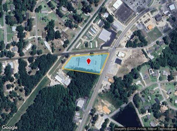 518 W Ogeechee St, Sylvania, GA Parcel Map