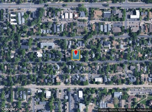 2019 Grove St, Boulder, CO Parcel Map