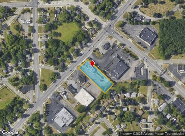 810 N Perry St, Pontiac, MI Parcel Map