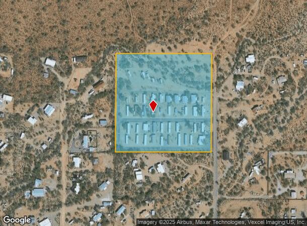 3610 S Aldon Rd, Tucson, AZ Parcel Map