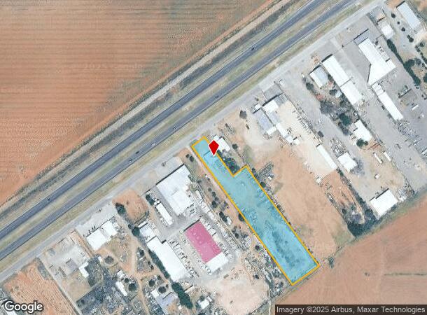 9805 W Highway 62-82 Hwy, Wolfforth, TX Parcel Map