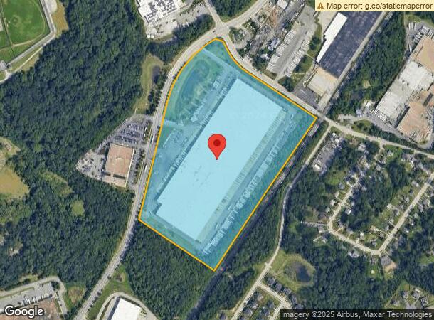  7605 Dorsey Run Rd, Jessup, MD Parcel Map