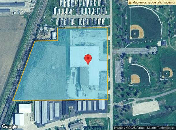  701 S Main St, Chatham, IL Parcel Map