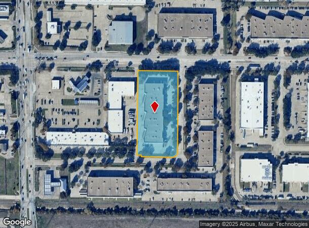 601 Development Dr, Plano, TX Parcel Map