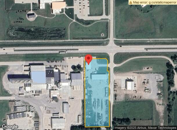  824 E Omaha Ave, Norfolk, NE Parcel Map