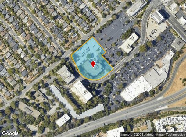  160 Bovet Rd, San Mateo, CA Parcel Map