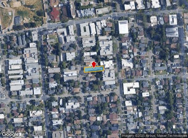 2537 Benvenue Ave, Berkeley, CA Parcel Map