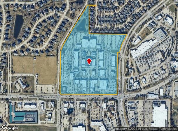  4150 Justin Rd, Lewisville, TX Parcel Map