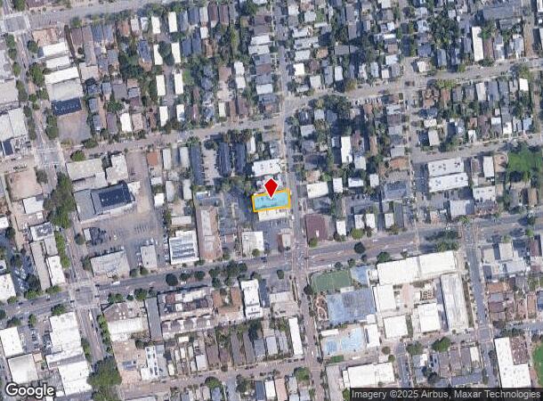 1970 Curtis St, Berkeley, CA Parcel Map