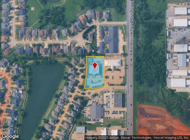 25 Nw 146Th St, Edmond, OK Parcel Map