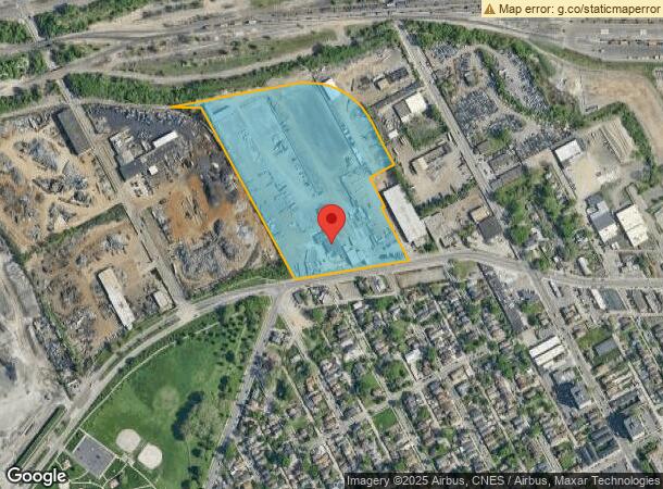  7840 Dix St, Detroit, MI Parcel Map