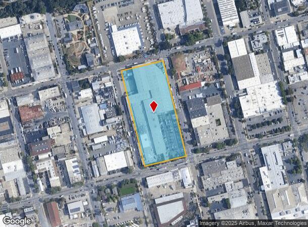 901 Gilman St, Berkeley, CA Parcel Map