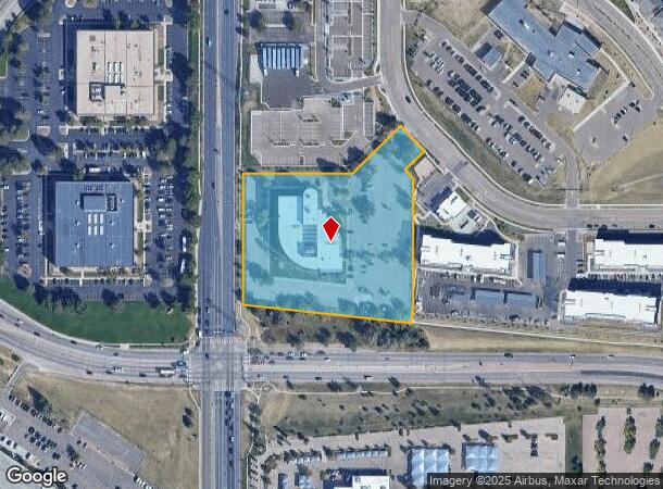  1330 Inverness Dr, Colorado Springs, CO Parcel Map