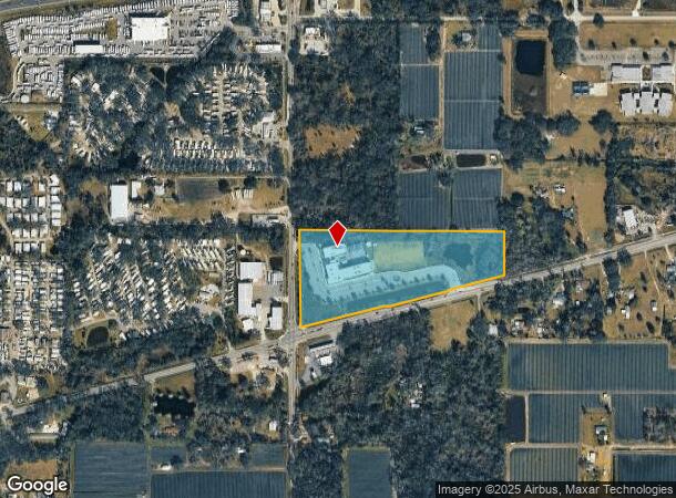 12902 E Us Highway 92 Hwy, Dover, FL Parcel Map