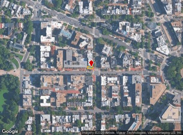 1500 21St St Nw, Washington, DC Parcel Map