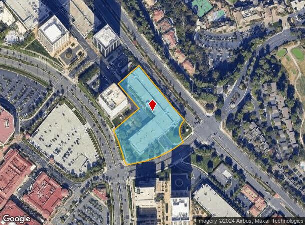  600 Newport Center Dr, Newport Beach, CA Parcel Map