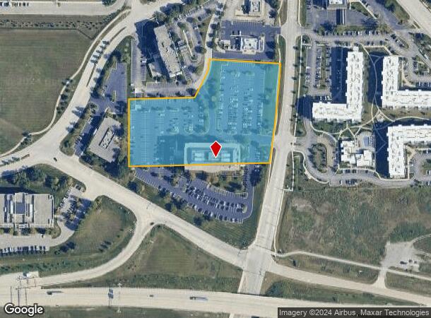  1100 N Arlington Heights Rd, Itasca, IL Parcel Map