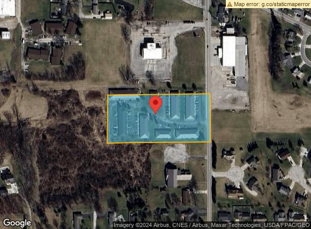  1325-1427 Whetstone St, Bucyrus, OH Parcel Map