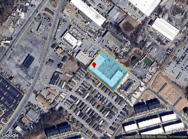 9381 Davis Ave, Laurel, MD Parcel Map