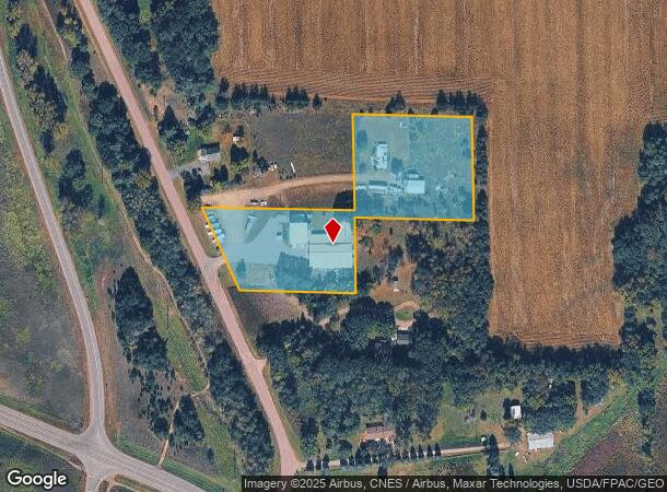 3558 Brickton Rd, Princeton, MN Parcel Map