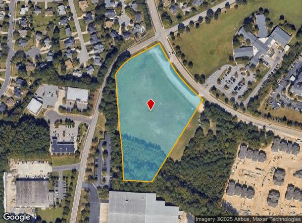 0 S Hughes St, Apex, NC Parcel Map