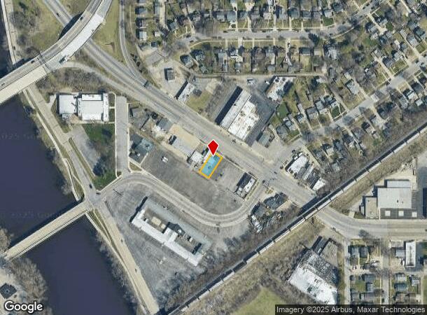  1134 Mishawaka Ave, South Bend, IN Parcel Map