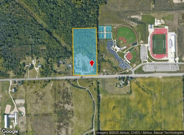  5989 68Th St Se, Caledonia, MI Parcel Map