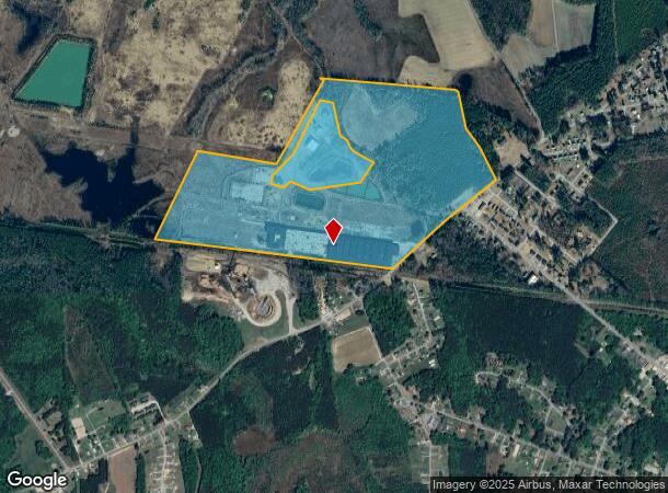 116 S Allen Rd, Jarratt, VA Parcel Map