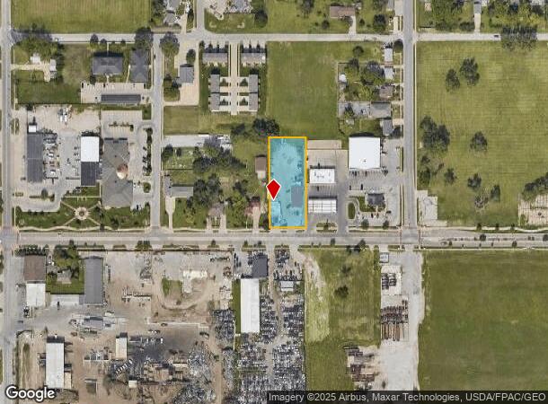 1116 Locust St, Carter Lake, IA Parcel Map