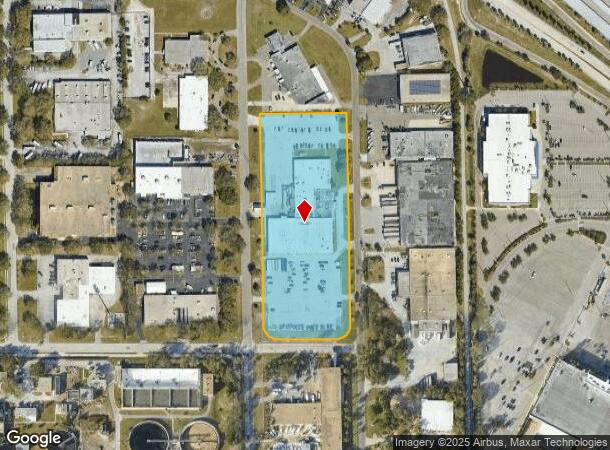  2800 Anvil St N, Saint Petersburg, FL Parcel Map