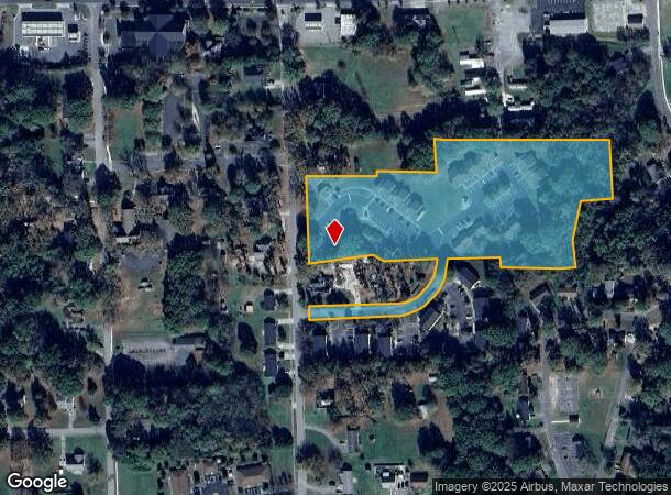 205 S Main St, Wingate, NC Parcel Map